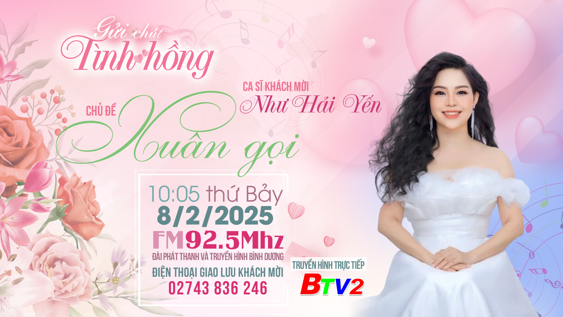 Gửi chút tình hồng | Ngày 08/02/2025